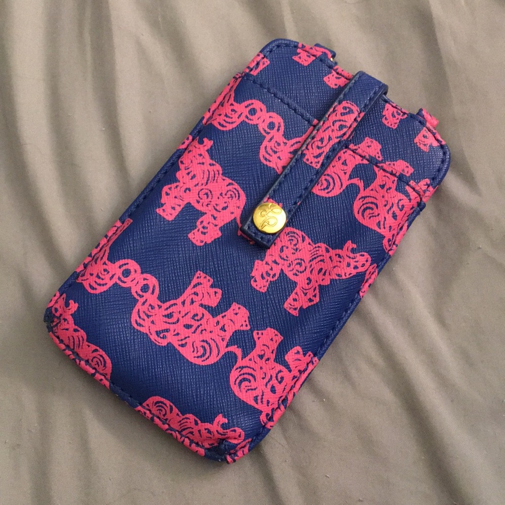 Lilly Pulitzer ID wallet and phone tote